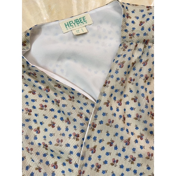 Pass đầm hoa nhí dây Heybee size S xinh đẹp