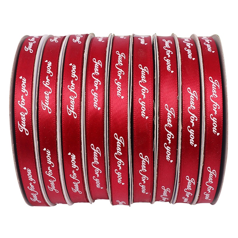 Dây Ruy Băng Lụa Chữ ❤️JUST FOR YOU❤️