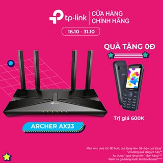[Wifi thế hệ mới] Bộ Phát Router Wifi TP-Link Archer AX23 Wifi 6 Chuẩn AX1800