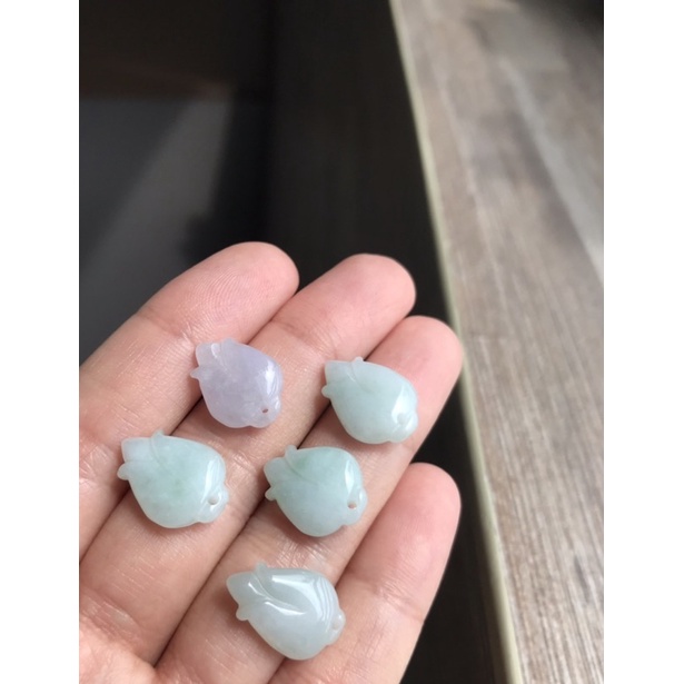 Charm Ngọc Jadeite Jade A hình búp măng