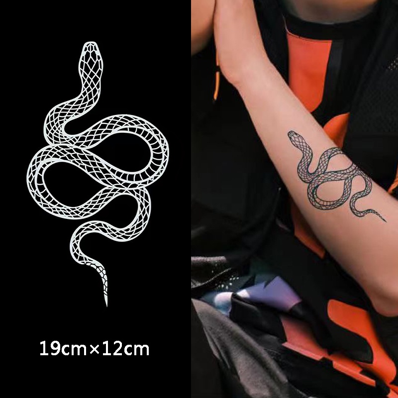 Hình Xăm Dán Tạm Thời Lâu Trôi Chống Thấm Nước 15 Ngày; 19cm * 12cm