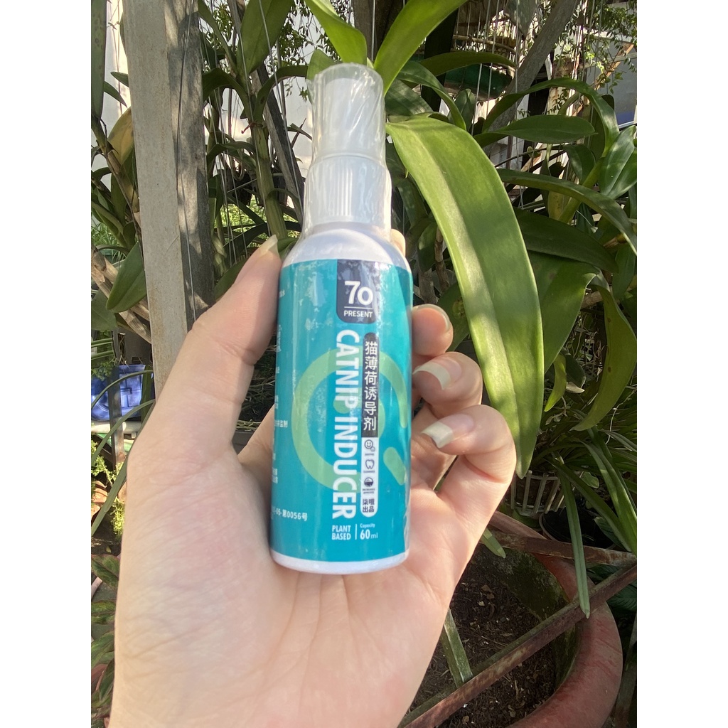 Chai Xịt Vệ Sinh Dành Cho Mèo Đi Vệ Sinh Đúng Chỗ Present70 60ml