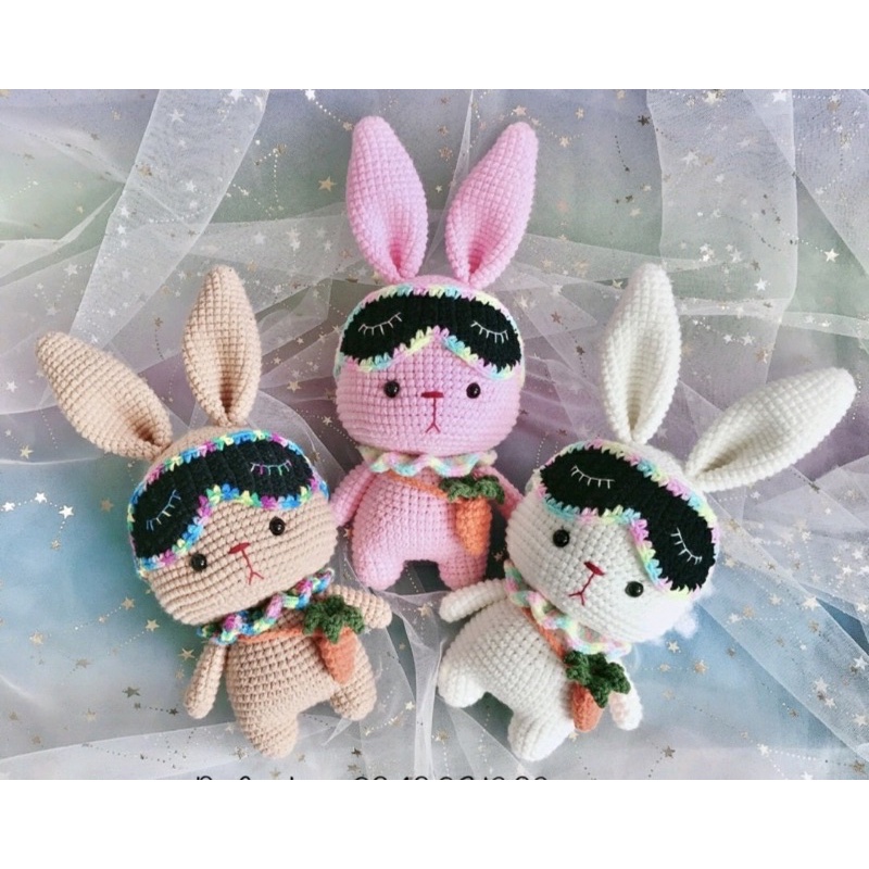 Thỏ len handmade