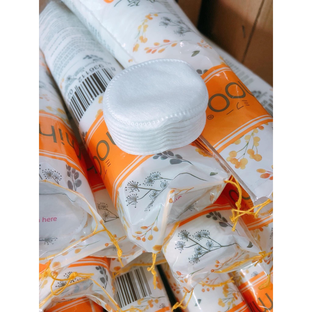 Bông tẩy trang Mihoo 120+30 Cotton Pad Chính Hãng