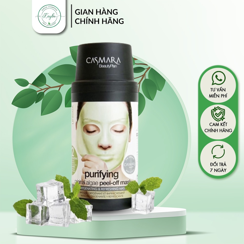 Mặt Nạ Casmara Puryfing Algae Peel-Off Mask Làm Sạch, Thanh Lọc Và Cung Cấp Oxy Cho Da - PQ85