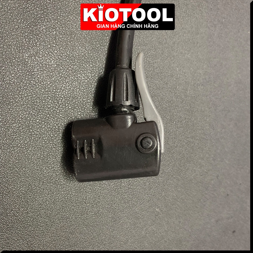 Đầu vòi bơm xe đạp xe máy CHỈ DÙNG CHO BƠM ĐẠP CHÂN 1 ống và 2 ống Kiotool màu ngẫu nhiên,