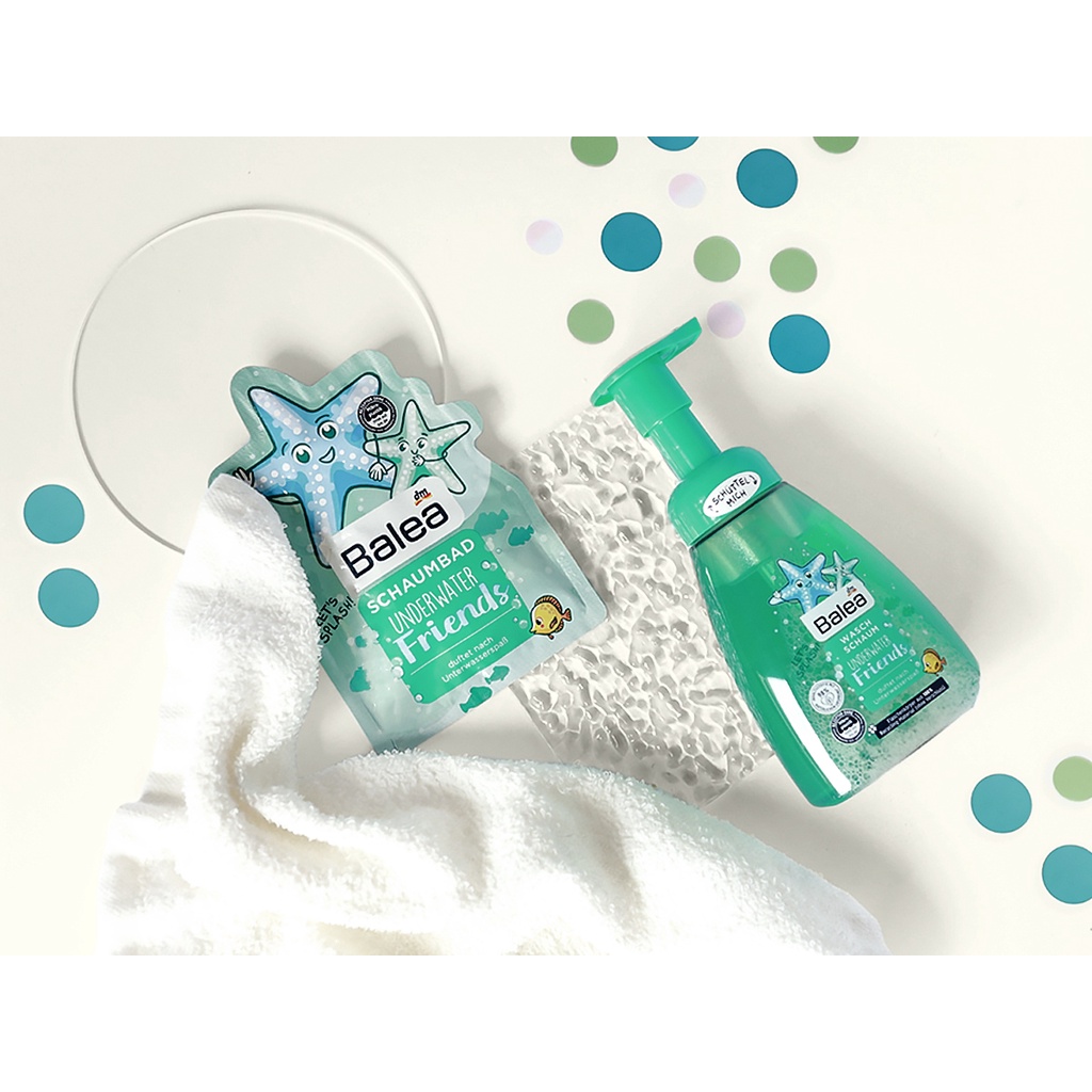 Bọt rửa mặt & rửa tay dành cho bé và người lớn có da nhạy cảm- hàng Đức