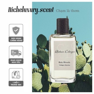 🅽🅸🅲🅷🅴 - nước hoa atelier cologne bois blonds edc - 10ml