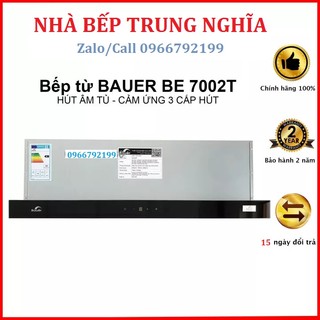 Máy hút mùi âm tủ bauer bc-7002t điều khiển cảm ứng 3 tốc độ, bảo hành 2 năm