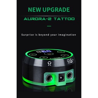 Máy xăm hình chuyên nghiệp aurora 2 nguồn cảm ứng màn hình kỹ thuật số lcd mới màn hình led cảm ứng