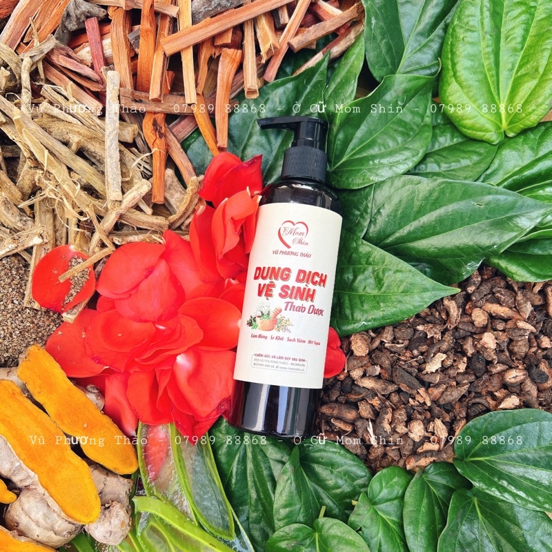 Dung dịch vệ sinh Mom Shin 250ml | Link phụ | Vũ Phương Thảo Mom Shin | Shop Mẹ Thảo | Ở Cữ Mẹ Shin
