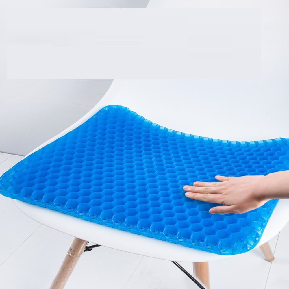 Đệm lót ghế ngồi gel silicon tổ ong 3D- Chống đau nhức, ê mong, chống thấm nước, không hao mòn, độ bền cao nthinhuy01