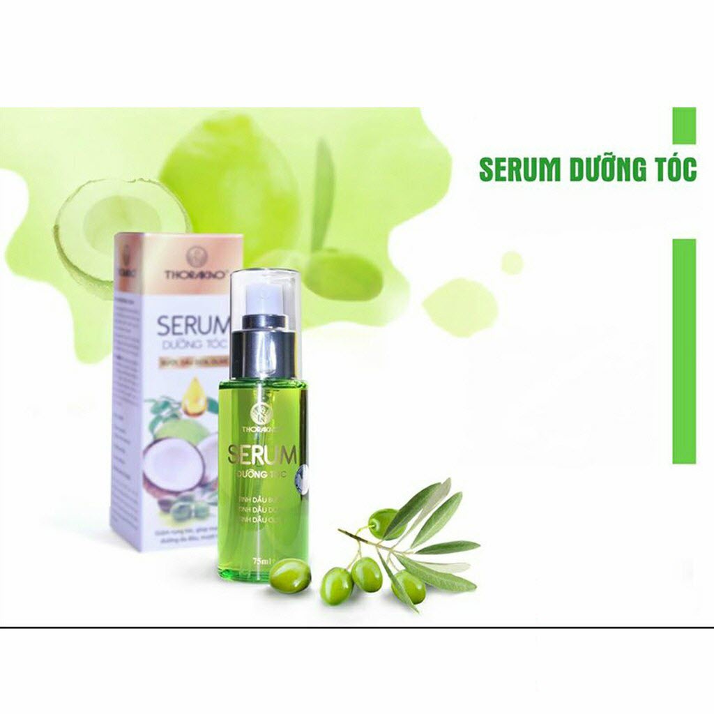 Bộ Sản Phẩm Dưỡng Tóc và Ngăn Rụng Tóc Thiên Nhiên Hoàn Hảo Từ Thorakao - Gội Hoa Bưởi + Serum Bưởi 75ml