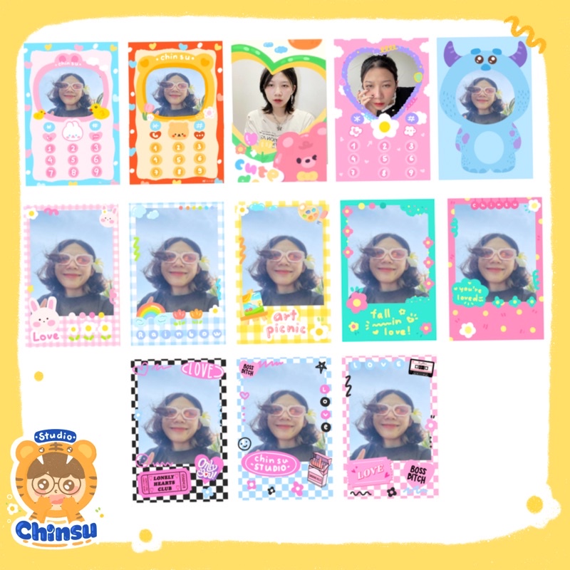 Móc khoá mica in ảnh theo yêu cầu