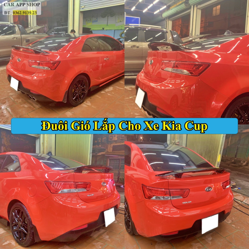 Đuôi gió thể thao CÓ ĐÈN lắp chung được cho các dòng xe,  Sedan , vios , camry , atrage ,altist