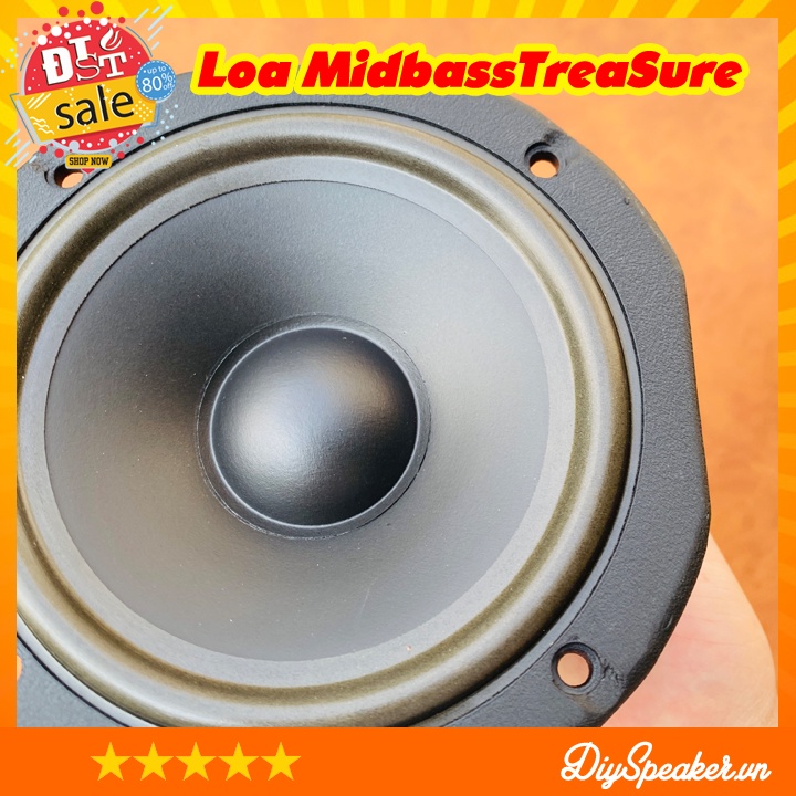 Loa mid bass TreaSure 5.5inch 8Ohm 60W