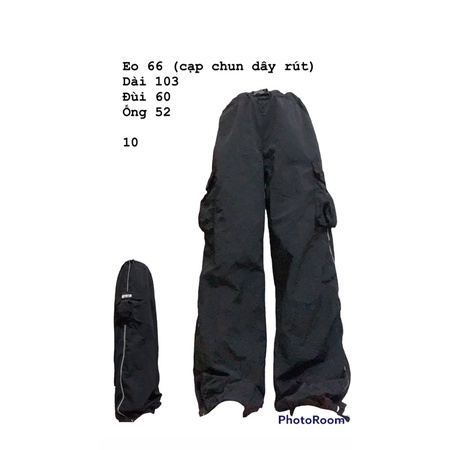 Quần gió túi hộp cargo Mã 150