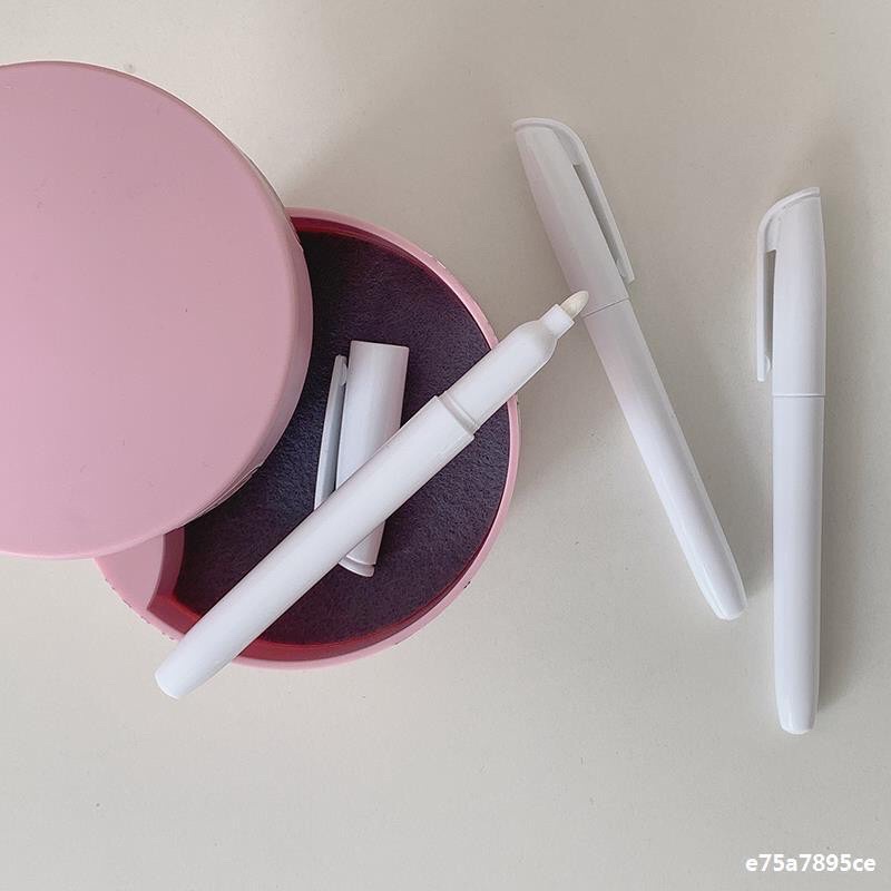 Bút vẽ gương màu trắng nhiều mực bút dạ trắng vẽ gương siêu xinh Trang Xuka