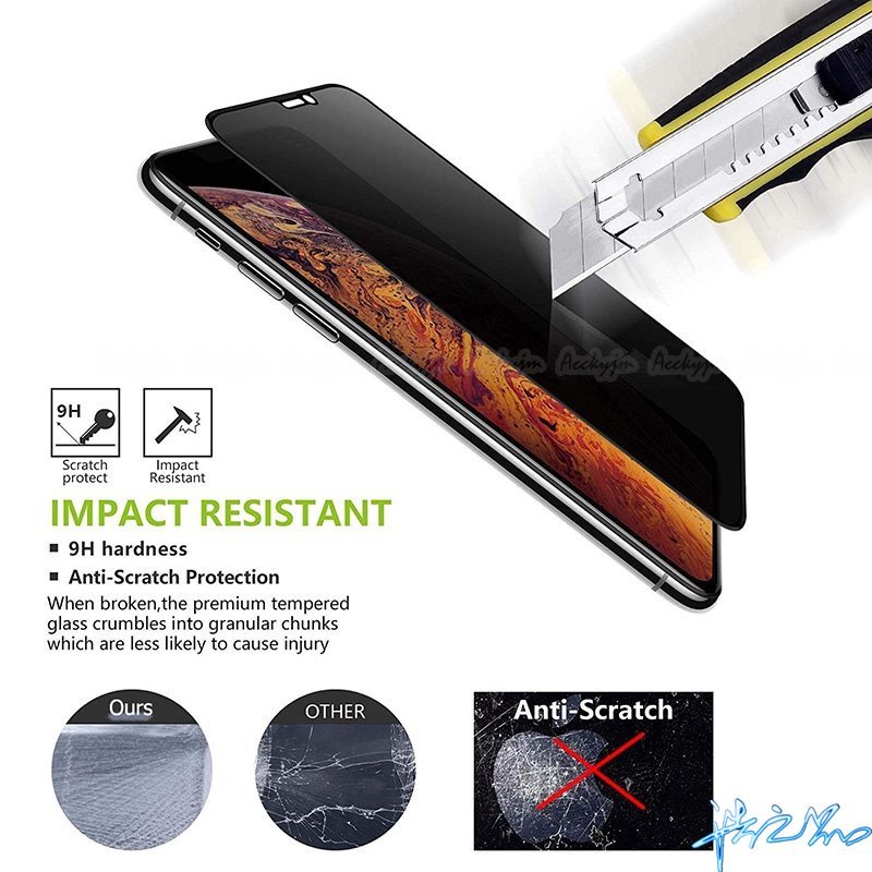 Set 2 Kính Cường Lực Bảo Vệ Riêng Tư Cho Samsung A20 A30 A50 A50S A30S A32 A72 A71 A23 A73 A53 A52 A13 A12 A11 A22 A33 A51 4G 5G 10D