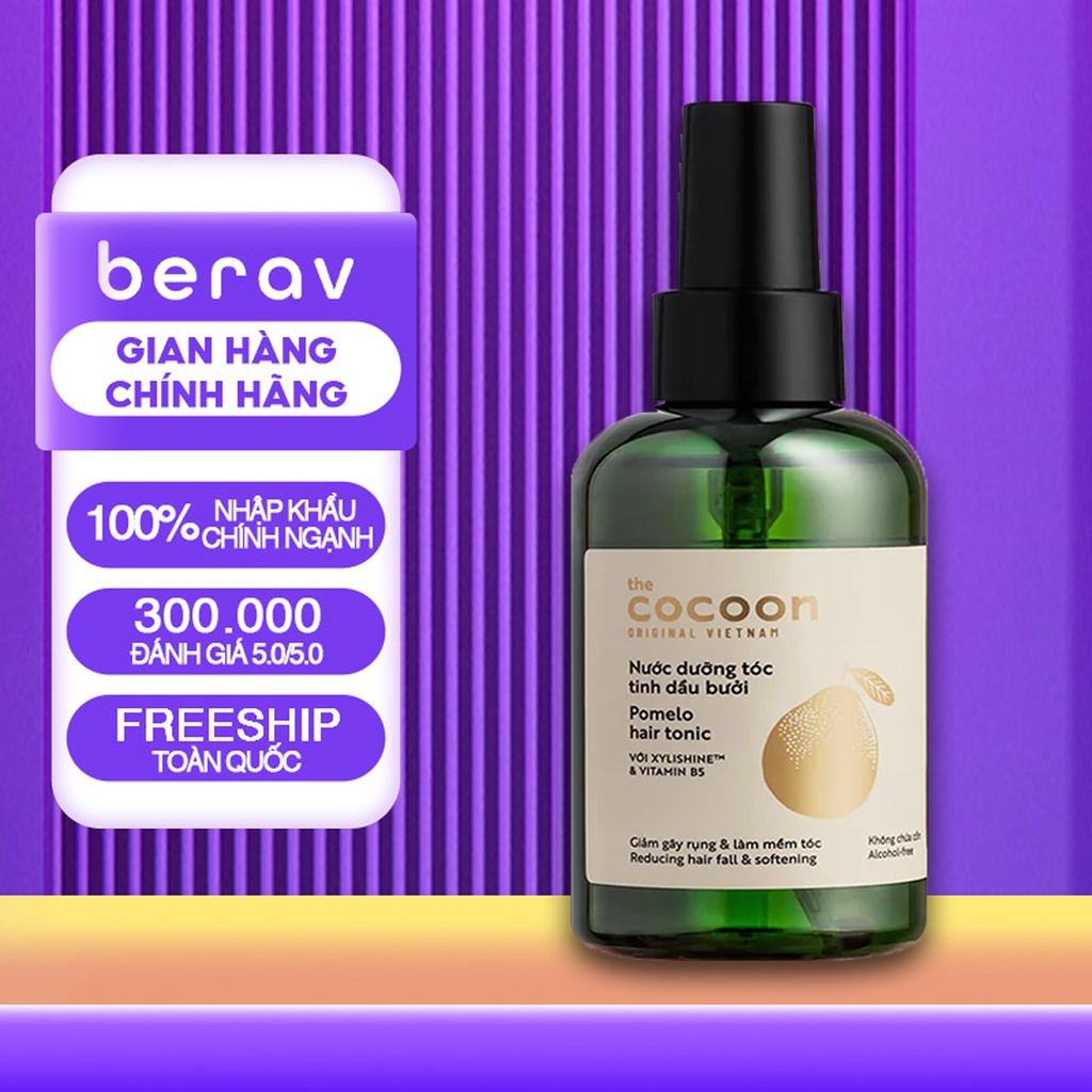 Nước Dưỡng Tóc Cocoon Tinh Dầu Bưởi 140ml