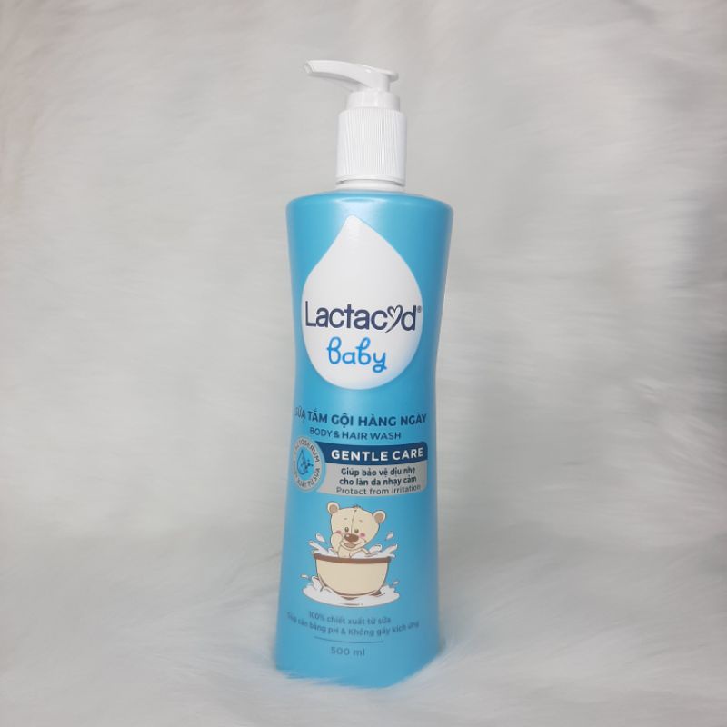 Tắm gội Lactacyd milky 250ml và 500ml