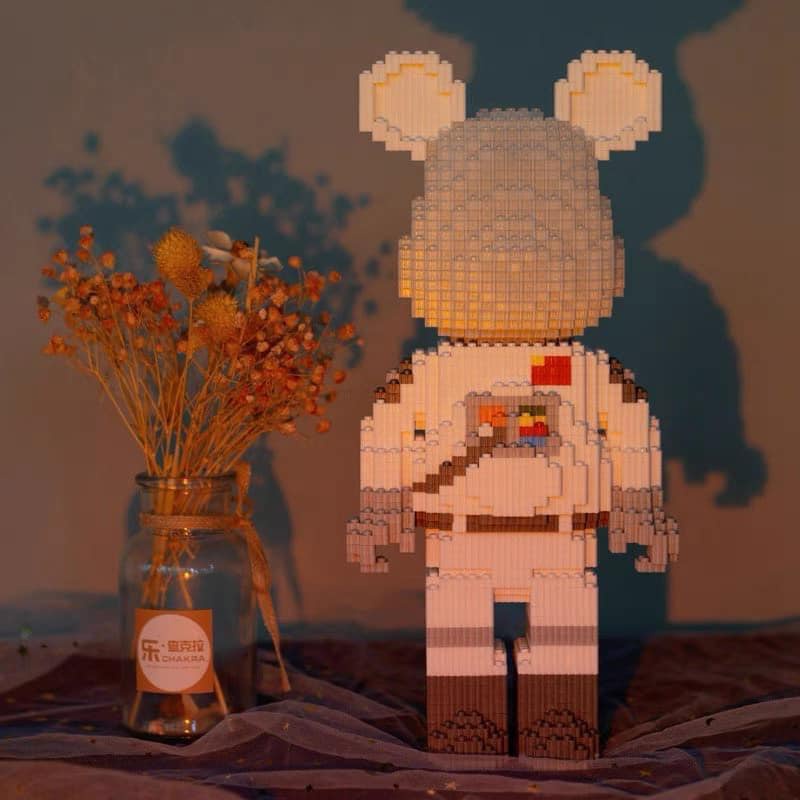 Lego size trung đồ chơi lắp ráp cho bé 1520 miếng đồ chơi xếp hình 3d hoạt hình dễ thương