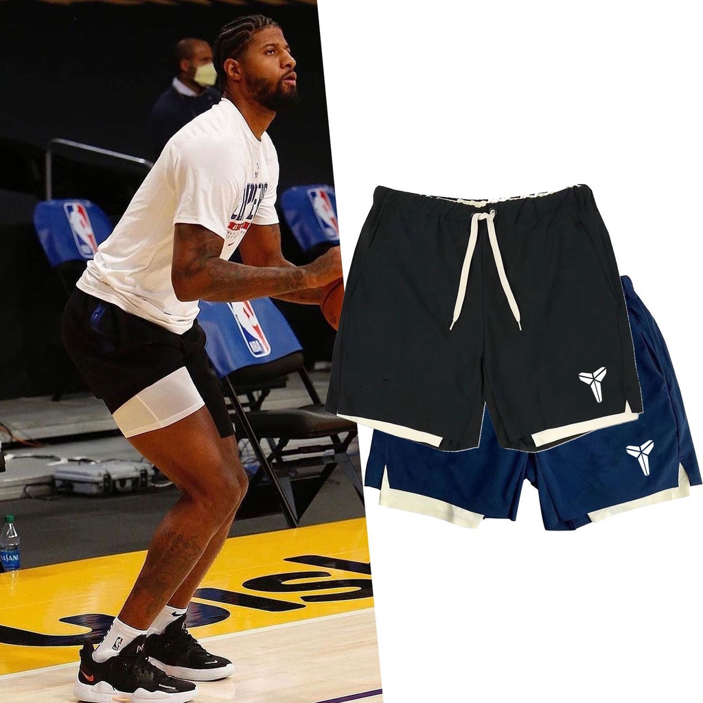 Quần Short Thể Thao Giả Hai Lớp Phong Cách Mới Mùa Hè Cho Nam