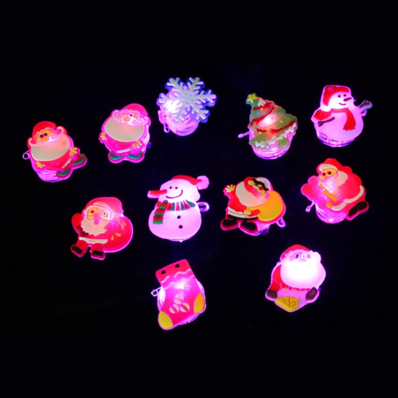 Bộ Vòng Cổ + Nhẫn + Đèn Led Phát Sáng Dành Cho Trẻ Em