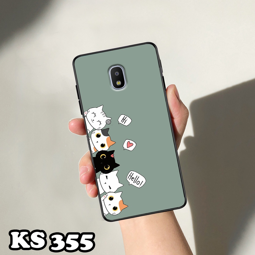 Ốp lưng Samsung J5 Prime - J5 Pro - J5 2015 - J5 2016 - Ốp Samsung in hình Cat&amp;Bear đáng yêu - Chất liệu TPU siêu bền