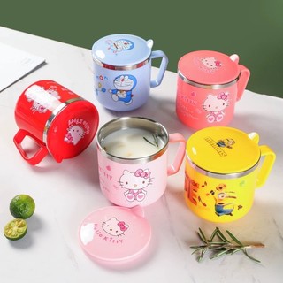 Ca ly inox 304 Hello Kitty Doremon Doraemon