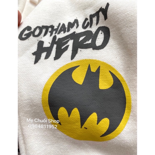 Bộ nỉ Prinmark Batman dư xịn bé trai