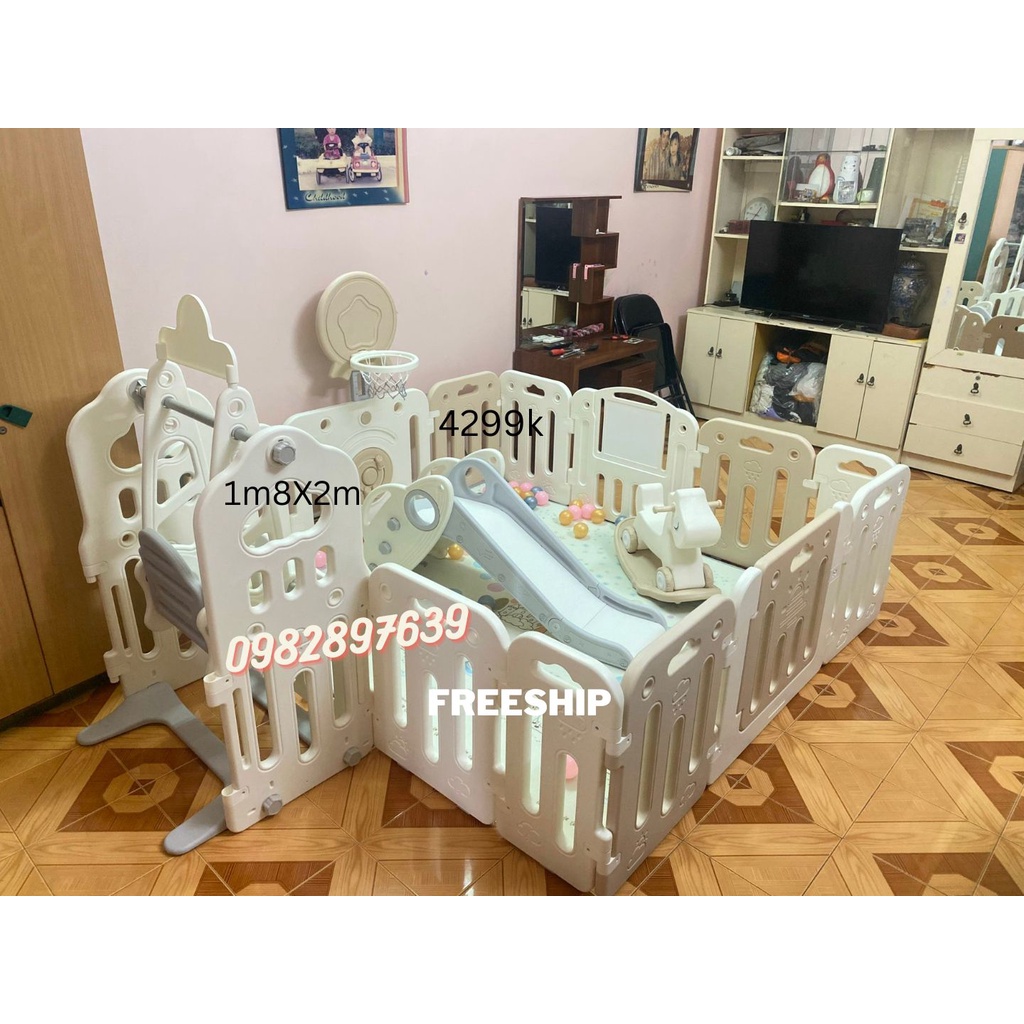 (giá đã gồm shiip) Quây CLOUD (ĐÁM MÂY) VÀ FULL SET COMBO (kèm bảng vẽ),nhựa nguyên sinh HDPE an toàn cho bé