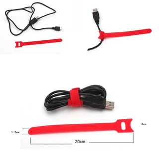 Combo 10 dây quấn cáp điện thoại và dây điện gọn gàng