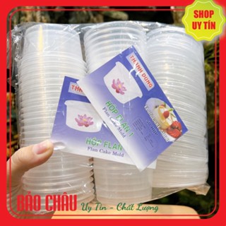 Hũ bánh flan Thanh Dung số 1 70ml ( 50 hủ ) - Hủ làm bánh flan, Caramen có nắp CAO CẤP chịu nhiệt an toàn