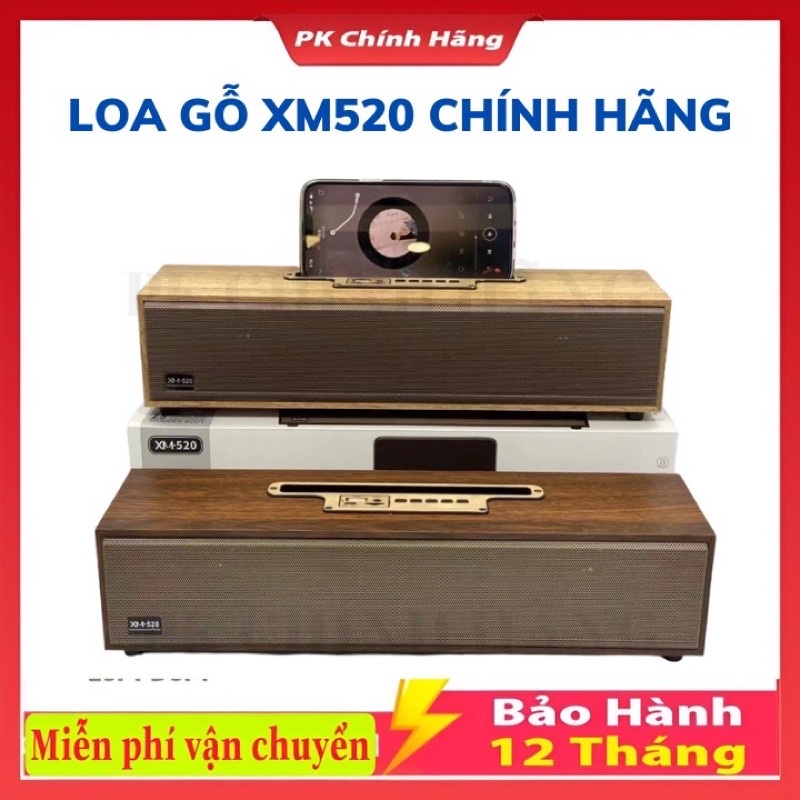 loa gỗ xm520 âm thanh đỉnh pin 8h cs 20w