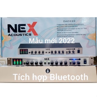 Nâng Tiếng Nex Acoustic DAC 233 Tích hợp kết nối blutooth và cổng quang học tiện dụng