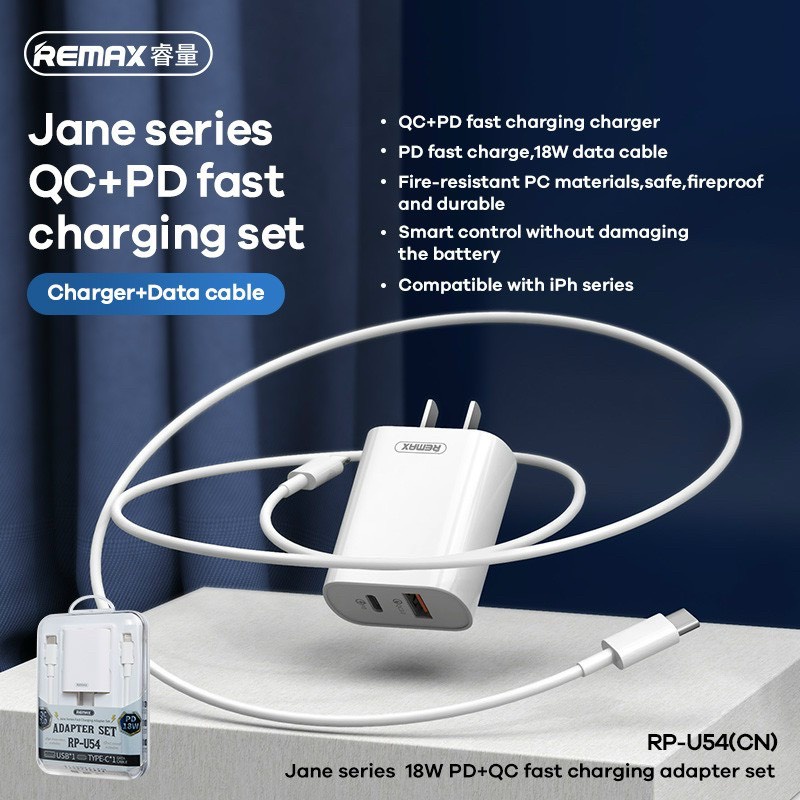 Bộ sạc nhanh 18W Remax