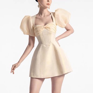 Đầm chữ A thiết kế bigsize sang chảnh dự tiệc là nổi bật nhất (thời trang bigsize vicky.g anitagreen) - G1022