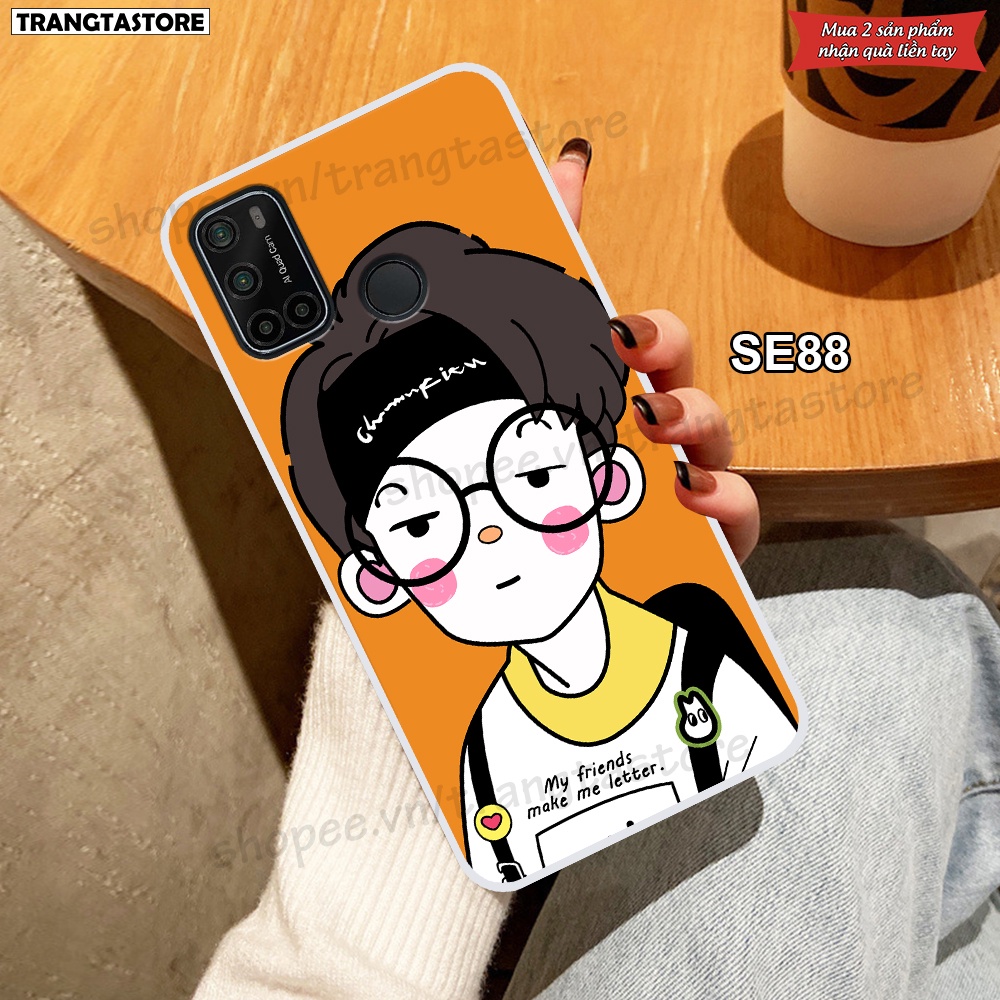 Ốp dẻo trong Vsmart Star 5 - Joy 4 - Live 4 - Aris - Aris Pro in hình họa tiết hoạt hình ngỗ nghĩnh - đáng yêu