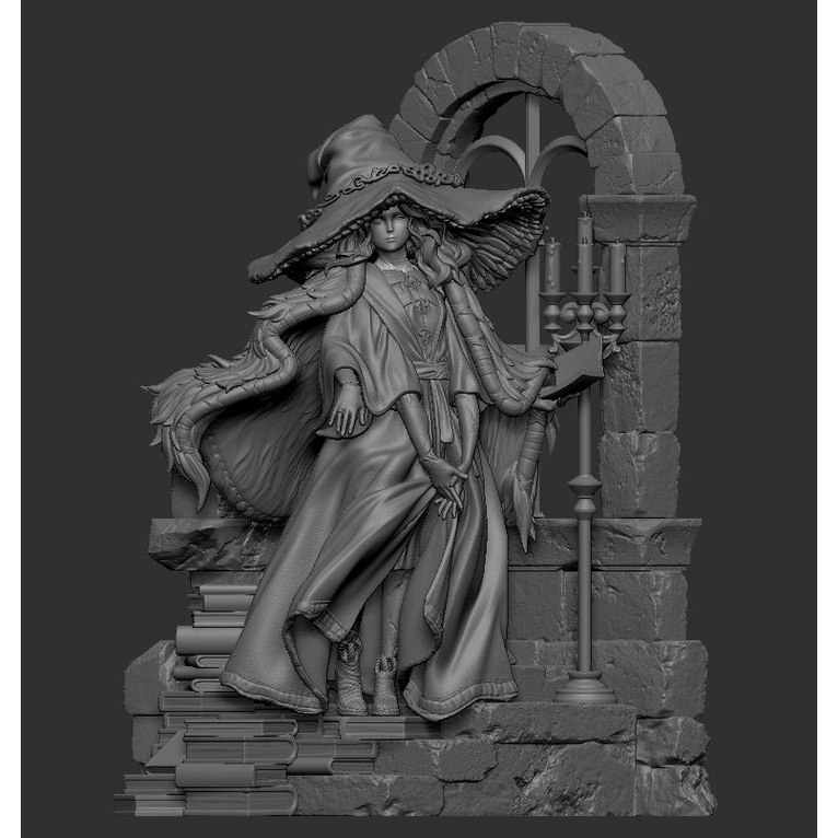 Mô Hình Elden Ring Ranni The Witch Bằng Chất Liệu Nhựa Resin - Cao 18cm