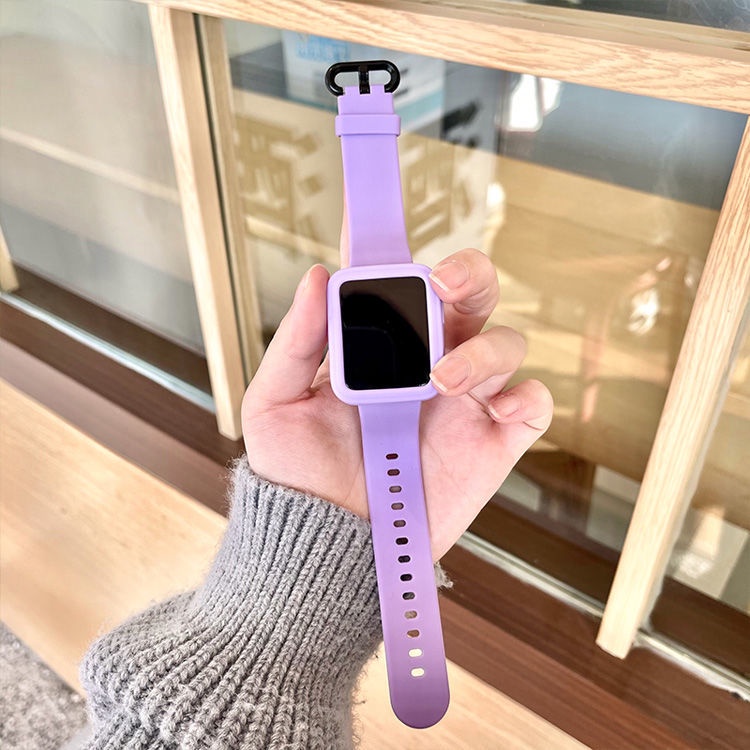 Ốp Bảo Vệ Bằng Silicon Chống Thấm Nước Cho Đồng Hồ Xiaomi Watch Premium Edition / Redmi Watch 2 lite