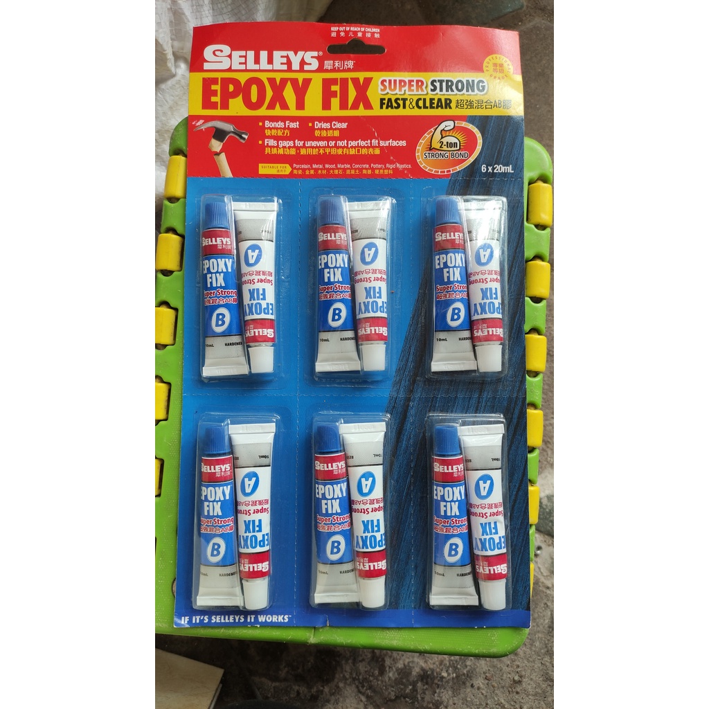 Keo dán 2 thành phần A, B Epoxy
