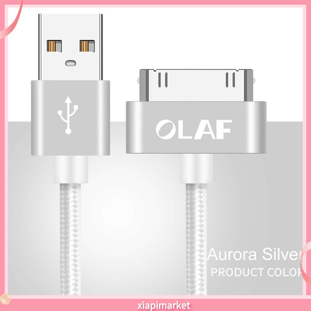 Dây Cáp Sạc / Truyền Dữ Liệu OLAF 100cm USB Cho iPhone 4 / 4S iPad 1 2 3