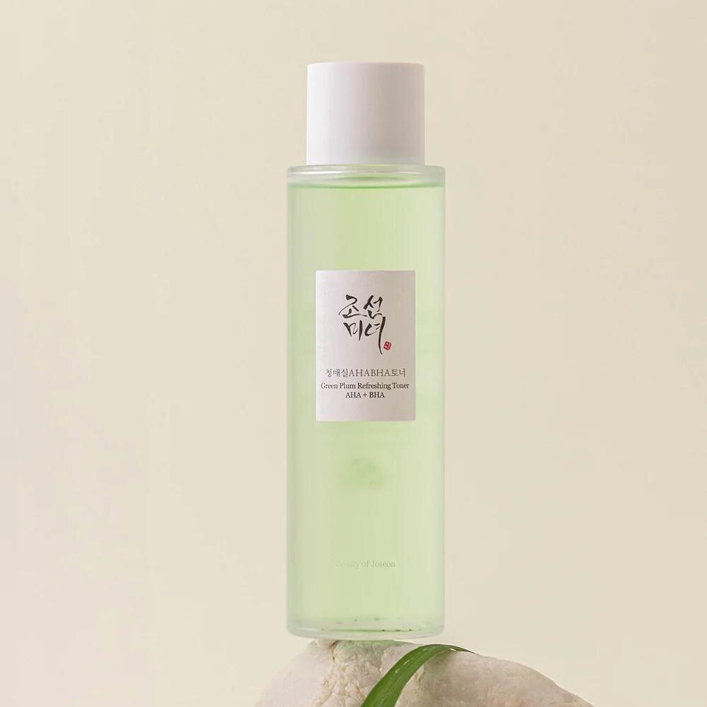 Nước cân bằng Beauty of Joseon GREEN PLUM REFRESHING TONER : AHA + BHA