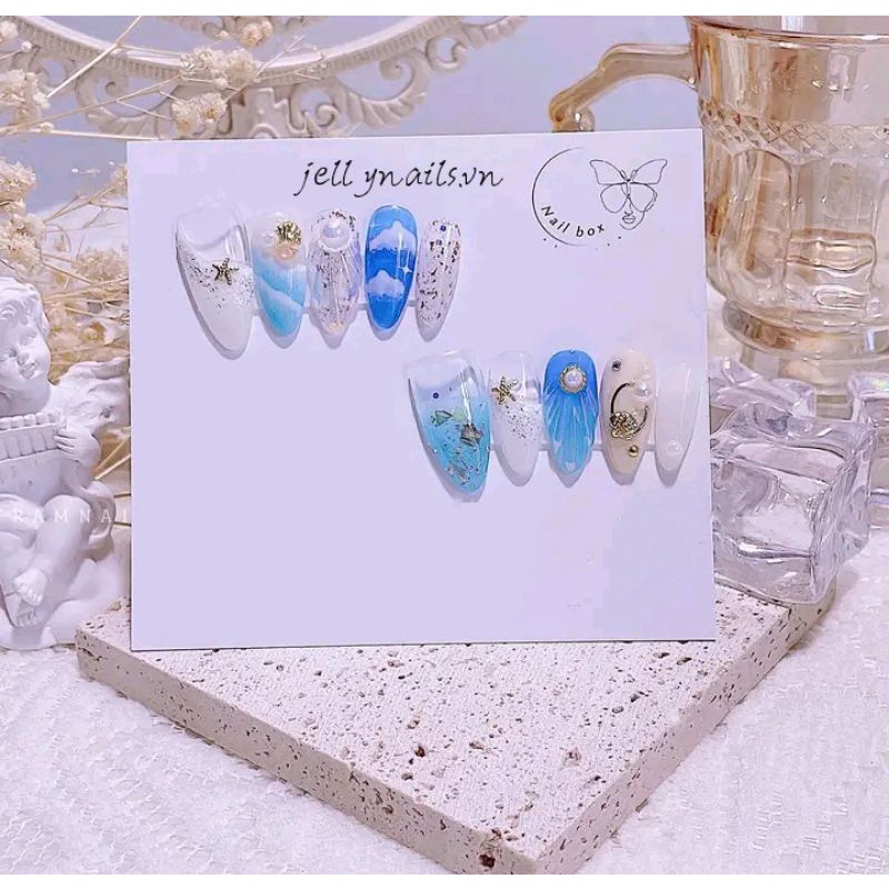 Nail box móng thiết kế sò biển