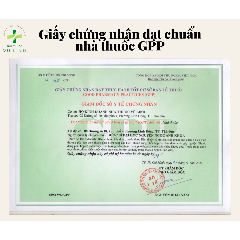 (CHÍNH HÃNG) ENTERO BIOTIC GOLD bổ sung lợi khuẩn đường ruột, giảm rối loạn tiêu hóa (Hộp 20 ống 10ml)