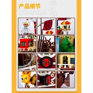 Lắp Ráp  Nhân Vật Luffy Trong One Piece