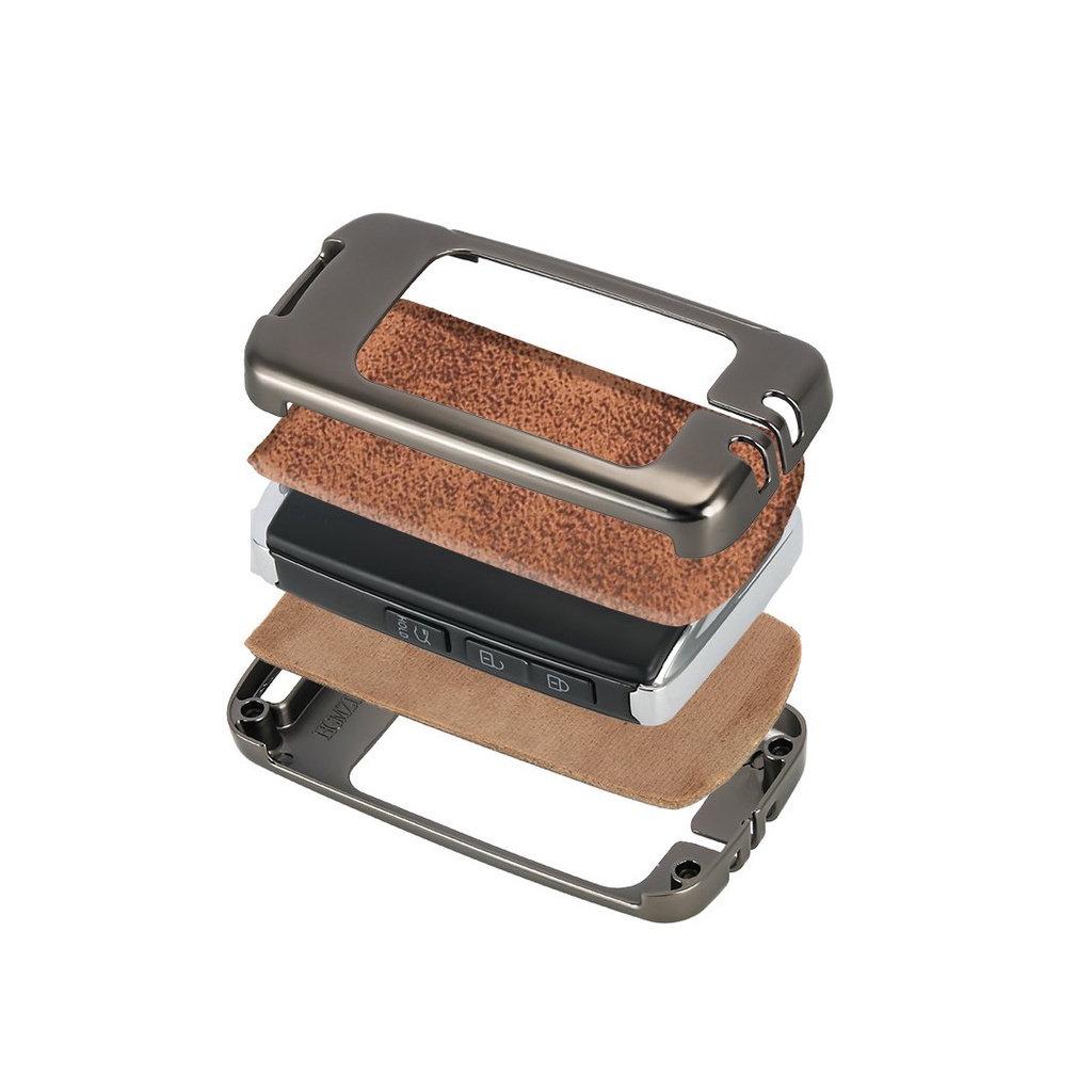 Vỏ ốp khoá xe hơi - Bọc chìa smartkey ô tô Mazda3 chìa vuông