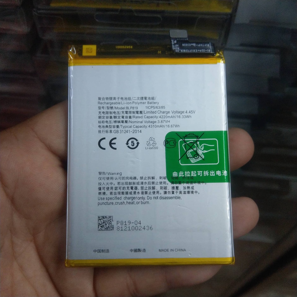 Pin Thay Thế Cho Oppo Reno 5 BLP819