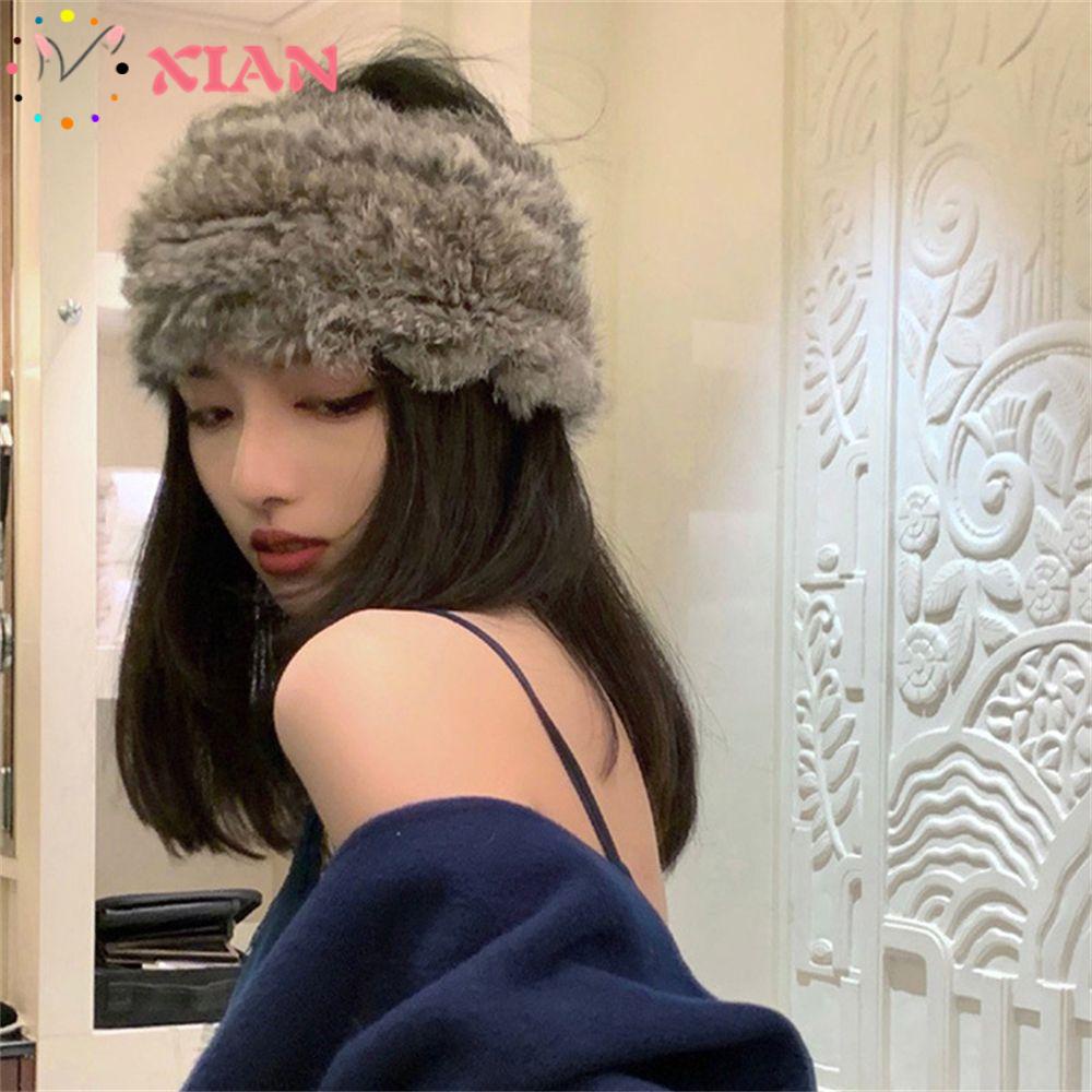 Xiantin Băng Đô Lông Giả Mềm Mại Thời Trang Mùa Đông